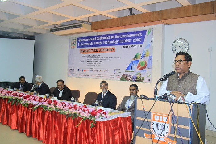 7th International Conference on the Developments in Renewable Energy Technology